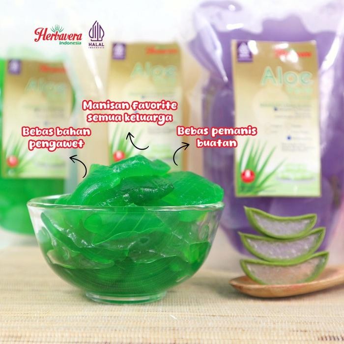 

Manisan Lidah Buaya Aloevera 500 Gram Herbavera