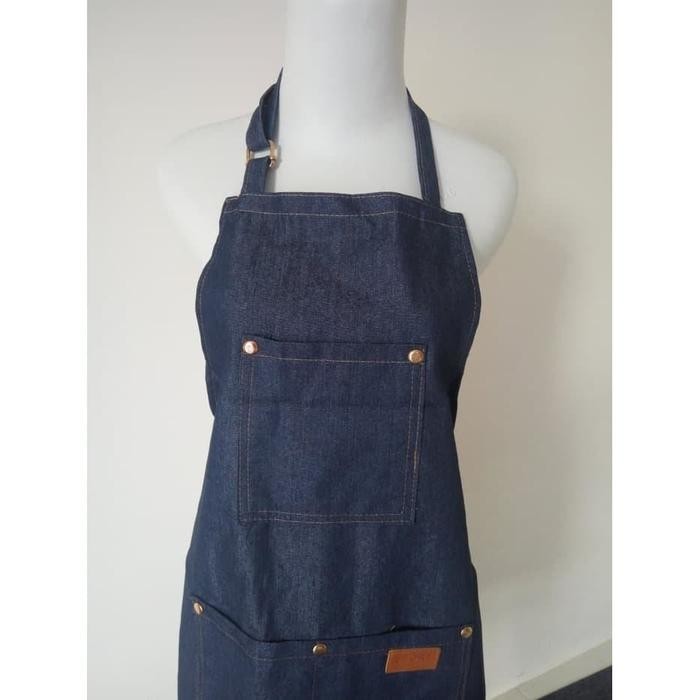 Apron Babershop Barberman Barista Kedai Kopi Cafe / Celemek Masak