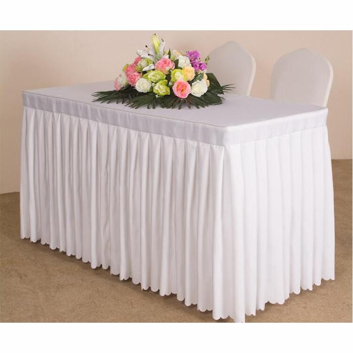 cover meja pesta 150x70x75