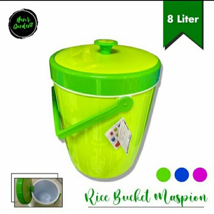 RICE BUCKET MASPION 8 LITER