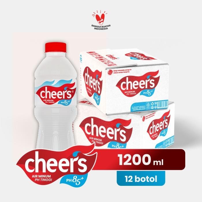 

(Expert) Air Minum CHEERS Alkaline 1200ml (Karton)