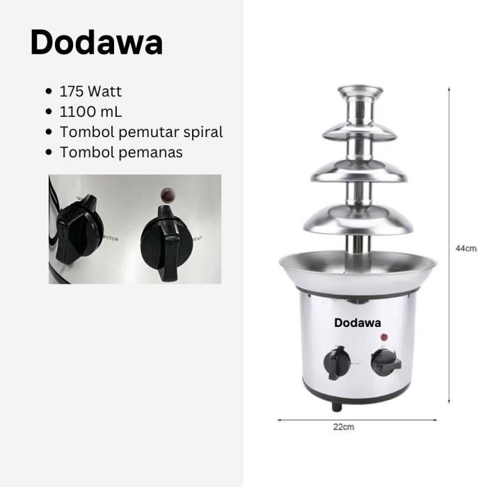 

(Expert) DODAWA Chocolate fountain full stainless steel - Mesin peleleh coklat