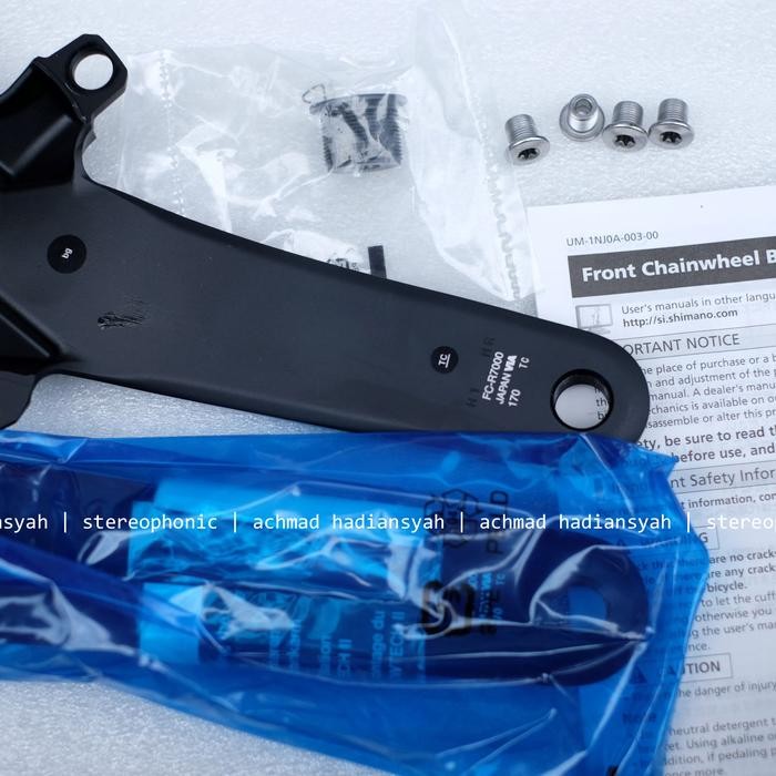 NEW CRANK ARM ONLY.. CRANK SHIMANO 105 FC-R7000 ARM 170MM BCD110 4