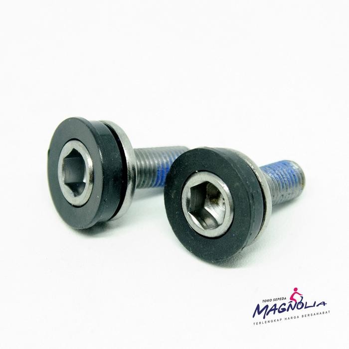 BOTTOM BRACKET / BB AXLE 122 MM SEPEDA MTB / AS TENGAH BEARING - ARAYA