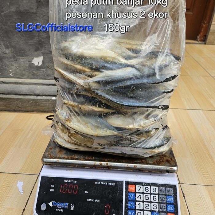

peda putih banjar 10kg/10.000gr pesenan khusus 2 ekor 150 gr