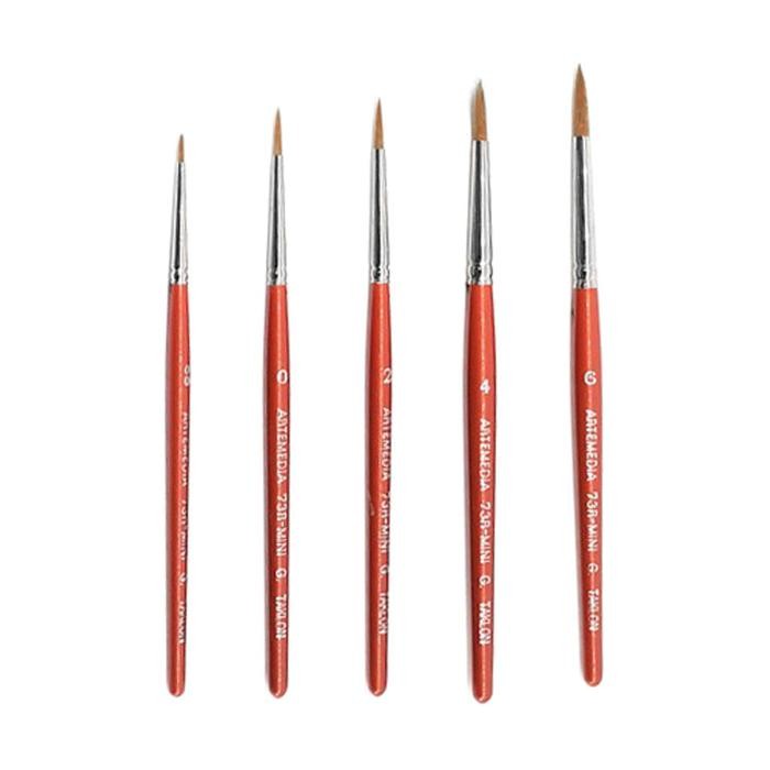 

ARTE 73R-MINI TAKLON WATERCOLOUR BRUSH SET