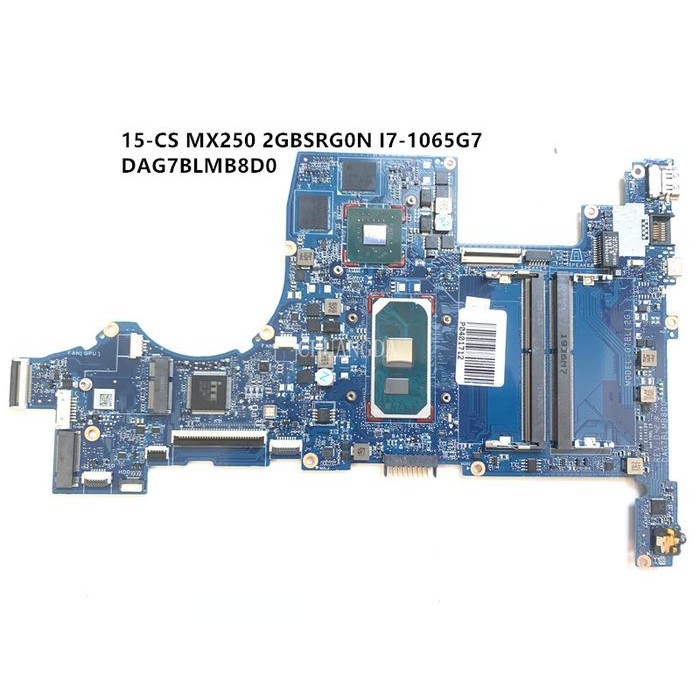 For Hp Pavilion 15T-Cs300 15T-Cs 15-Cs Laptop Motherboard Dag7Blmb8D0 With Srgon I7-1065G7 Cpu