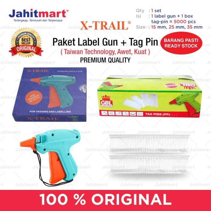 

(Expert) PAKET TEMBAKAN TAG GUN "X-TRAIL" + ISI 5.000 PCS TAG PIN (ARROW PIN)