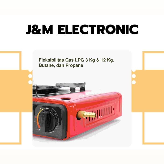 Kompor Gas Portable Sanex 2In1 Sn-883 / Kompor Portable Sanex 2 In 1 Kompor Portable Sanex