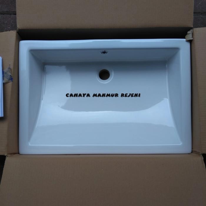 Paling Murah Wastafel Toto Lw 646 J / Wastafel Toto Lw646J (Body Only) Model Tanam