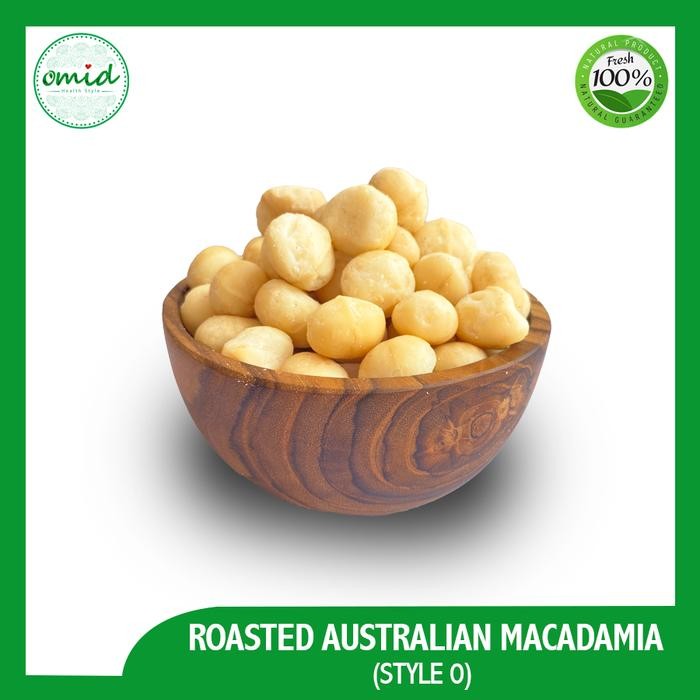 

Roasted Salted Macadamia Nuts (Kacang Macadamia Panggang Asin) 500Gr