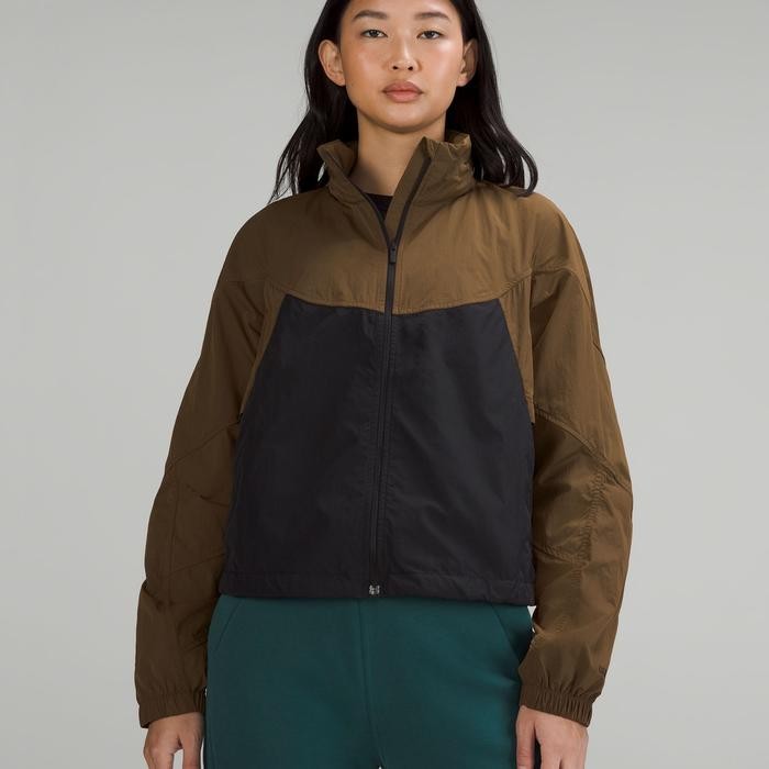 New Product Jaket LululemonEvergreenCropped Full Zip Hoodie Original