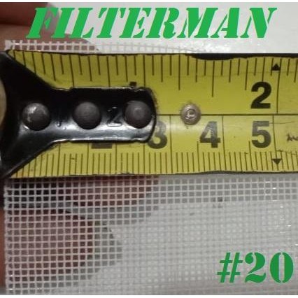 Saringan Air Minyak Tepung Kain Kasa Filter Nylon 1000 micron Mesh 20