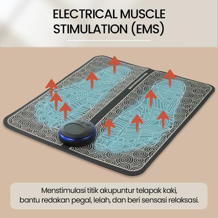 Alat Pijat kaki elektrik Matras terapi kaki pijat elektrik electrik