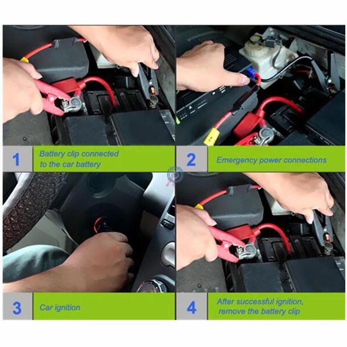 jumper aki mobil portable jump starter 600A powerbank jump aki mobil