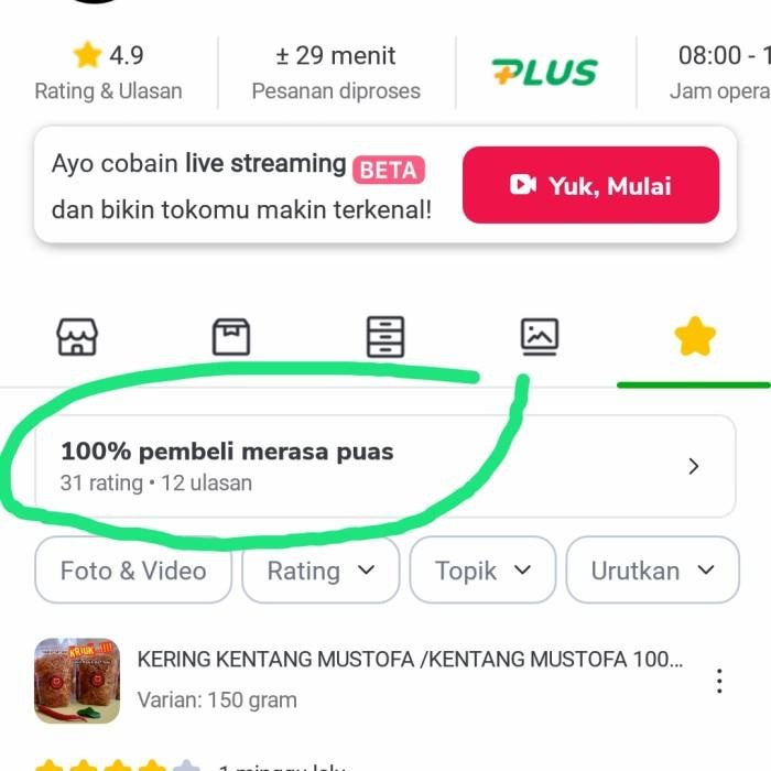 

(Expert) KENTANG MUSTOFA/ KERING KENTANG / PEDAS MANIS 1 kg