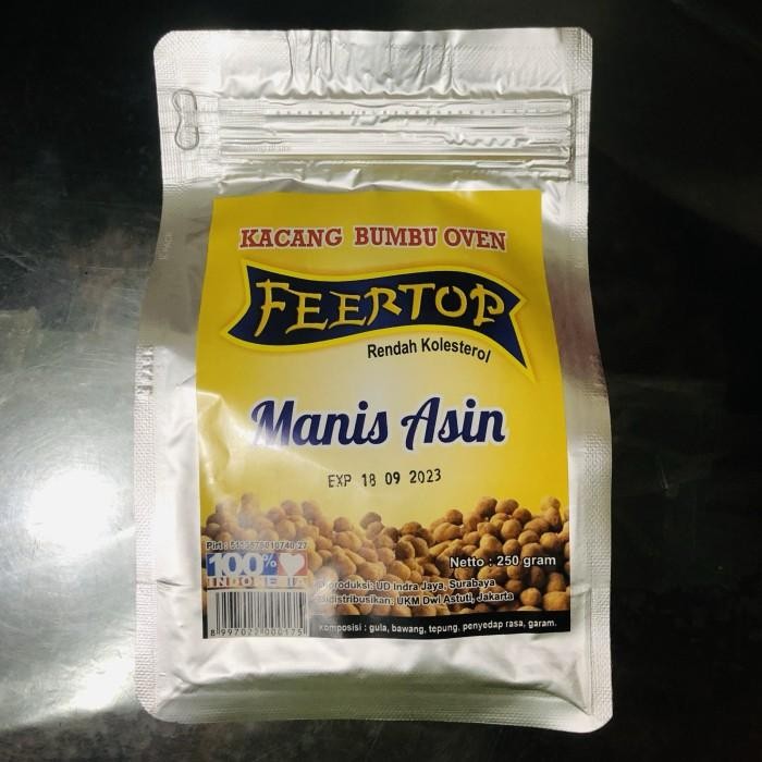 (Expert) Kacang Bumbu Oven ' Feertop ' (Camilan Kacang Enak)