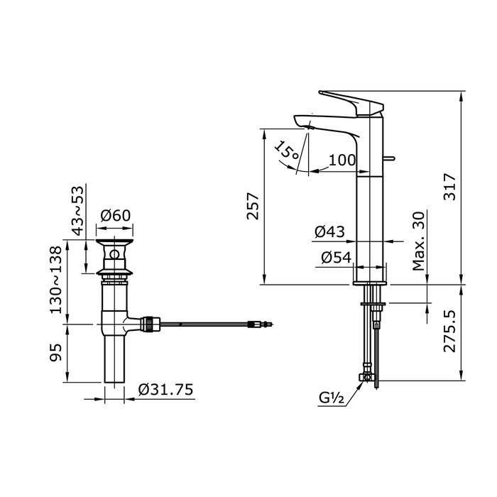 Mantab Kran Wastafel Toto Tx116Lrrn Panas Dingin Tx116Lrrz Tx116Lrrbr