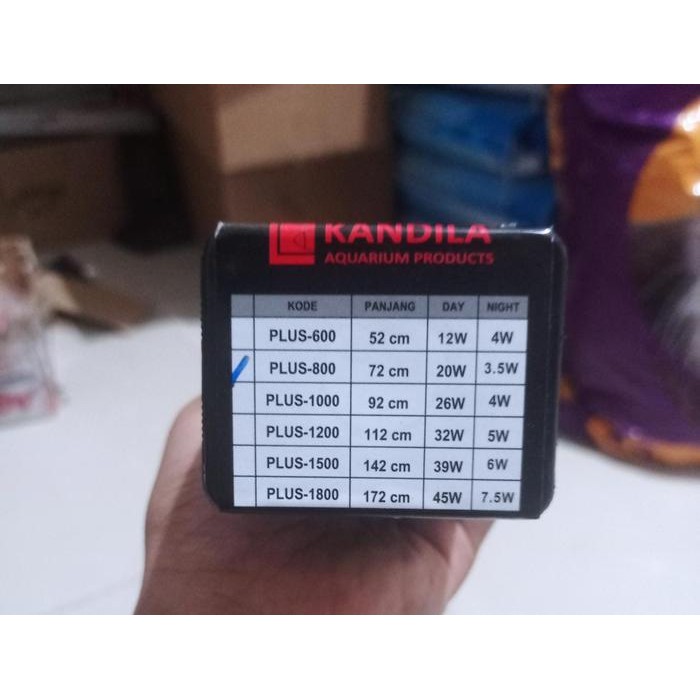 LAMPU KANDILA RED LED DAY AND NIGHT UVA UVB PLUS