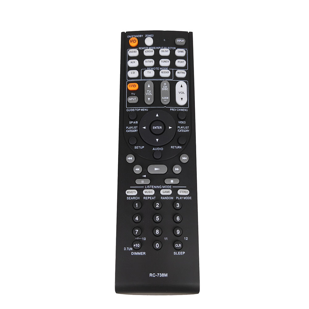 RC-738M Replace Remote Control For Onkyo AV Receiver HT-RC160