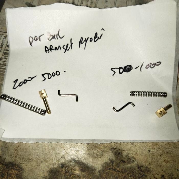 PER BAIL ARM SET UNTUK REEL PANCING RYOBI SESUAI GAMBAR YANG COCOK SAJA KODE 800