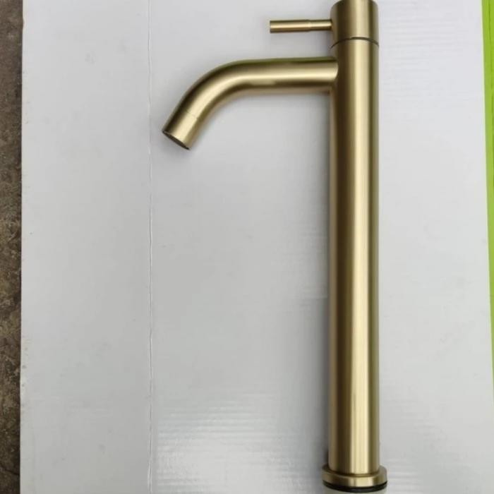 Terlaris Kran Wastafel Tinggi 30Cm Gold /Kran Wastafel Antik