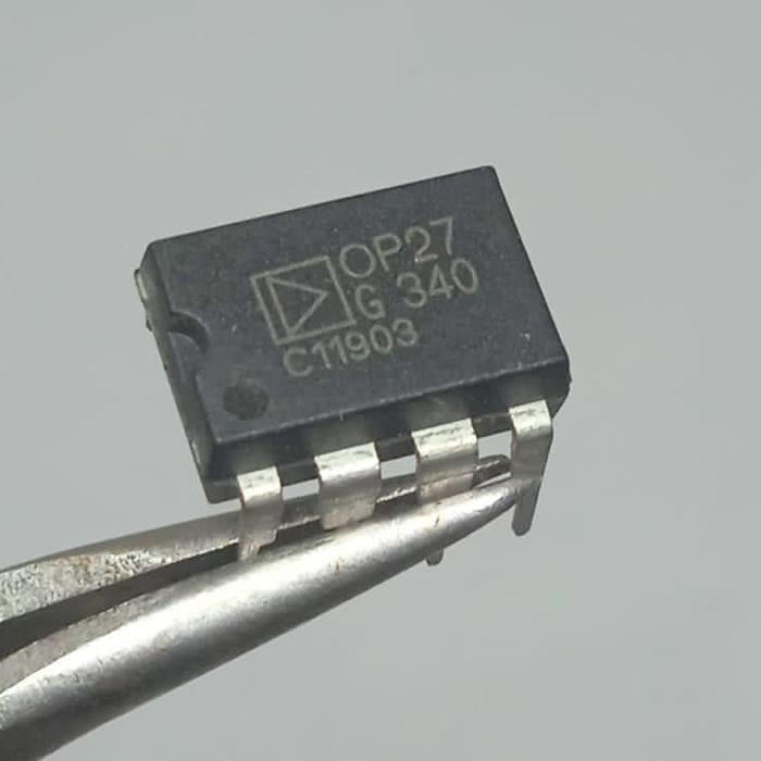 OP27 IC OPAMP Analog Device OP27 Low noise Precision Opamp 8pin Dip