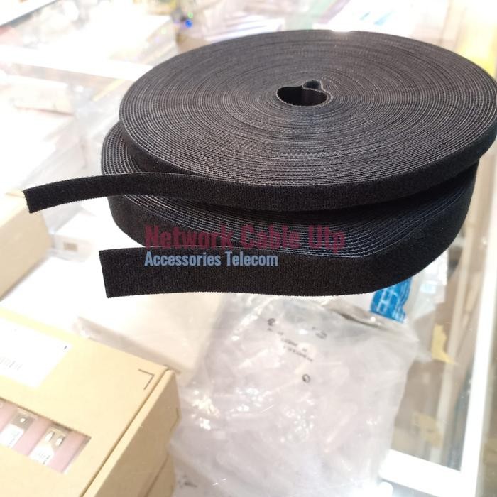 

Velkro Magic Tape 1Cm /Velkro Ties Organizer/Pengikat Serbaguna