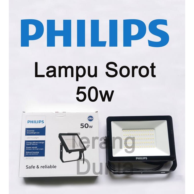 Philips BVP150 50w Lampu Sorot LED 50w Philips Lampu Tembak LED 50w Ph