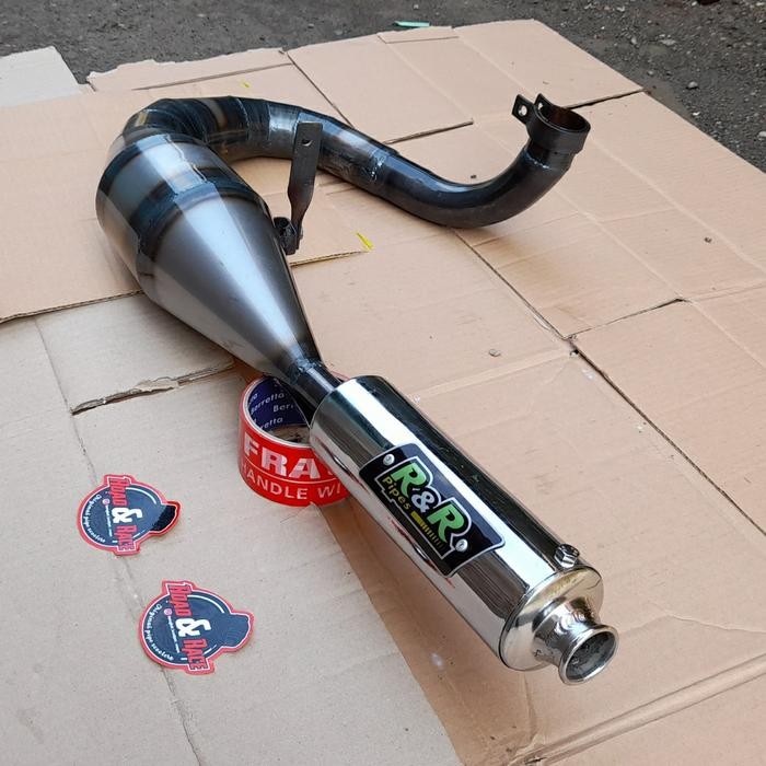 PREMIUM Knalpot Racing Vespa Px150, Excel, Super, Sprint