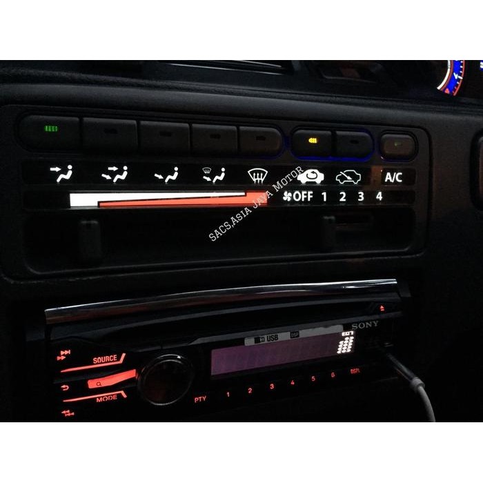 BEST SELLER PANEL SPEEDOMETER CUSTOM REAL INDIGLOW PANEL AC GENIO ESTILO CIVIC EG TERMURAH