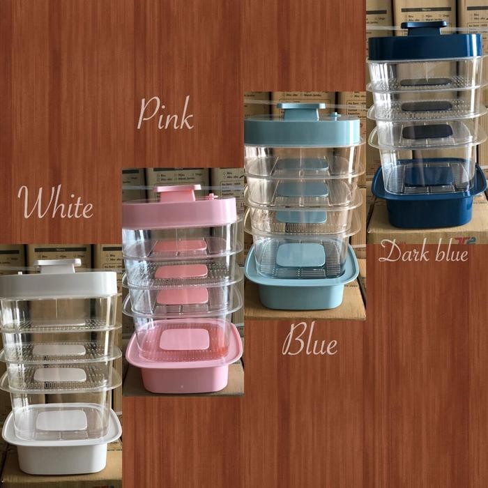 PREMIUM food storage 6 layer, tudung saji 6 susun, tudung saji susun,