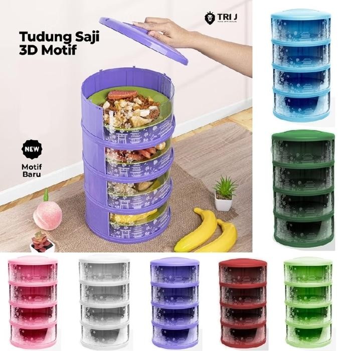 PREMIUM Tudung Saji 4 Susun