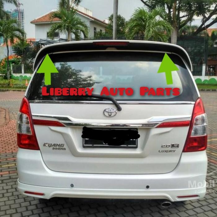 PREMIUM SPOILER Bagasi BELAKANG Innova V Luxury ORIGINAL