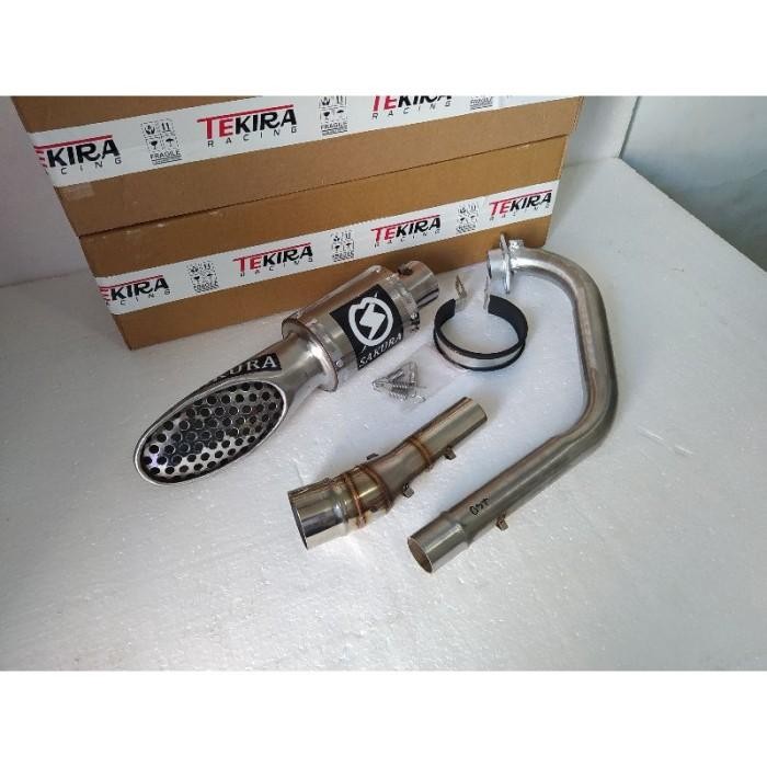 PREMIUM Knalpot Racing Sakura Slash Kolong Titan XSR155 XSR 155 MT 15 MT15