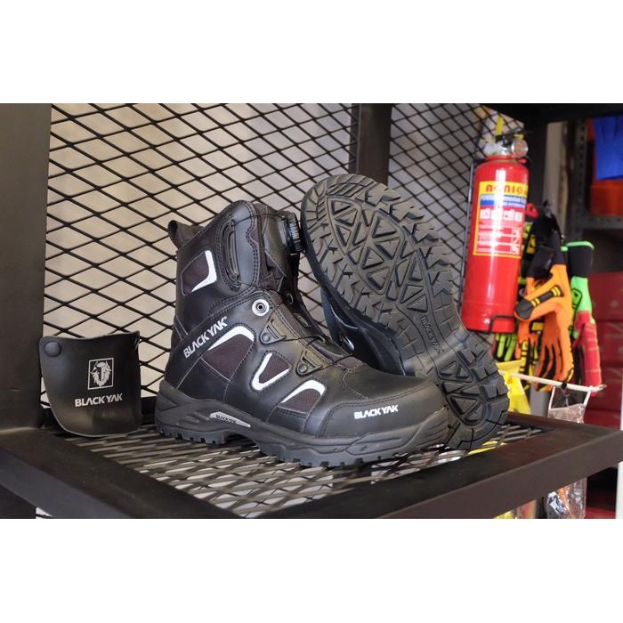 Sepatu Safety Black Yak 800D Boa - Safety Shoes Blackyak 800D Boa