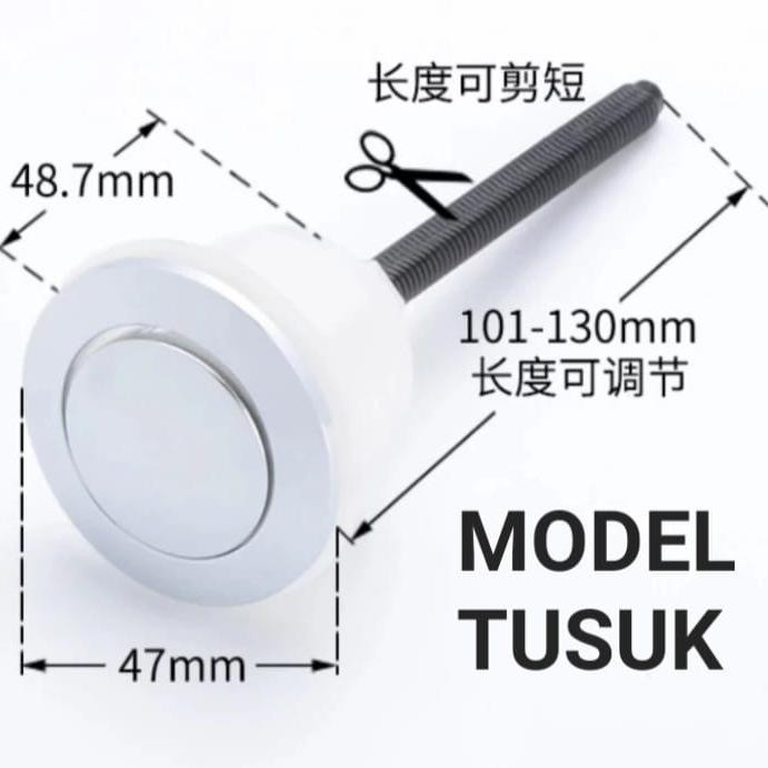 Tombol Kloset Single Flush model TOTO