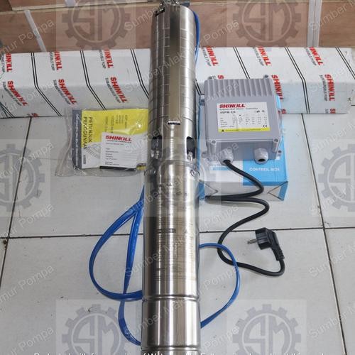 Pompa Satelit 4 Inch 0.75 HP 0.55 kW SHINOLL Submersible Pump
