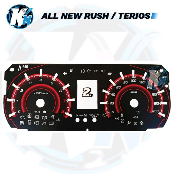 Panel Speedometer Variasi All New Toyota Rush/ Terios