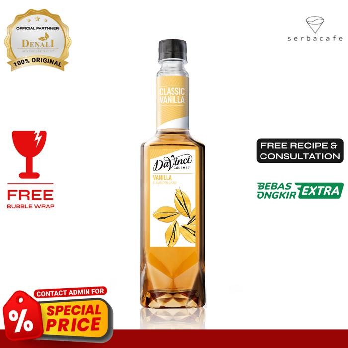 

Davinci Syrup Vanilla (750 ml)