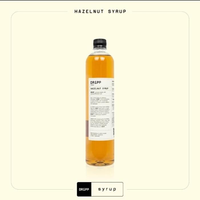 

DRiPP Hazelnut Syrup - Sirup Hazelnut 760 ml