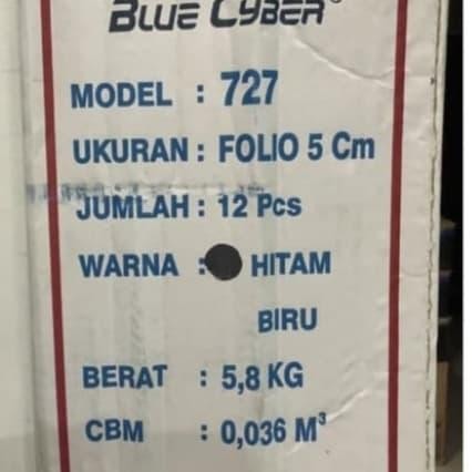 

Odner Bindex 727 /Folio/5 cmm /harga per dus isi 12 pcs