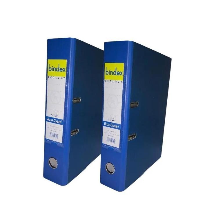 

TERLARIS! Ordner Bindex 717 Folio 75 mm - Biru (Dus Isi 12 Pcs) Stationery - Map