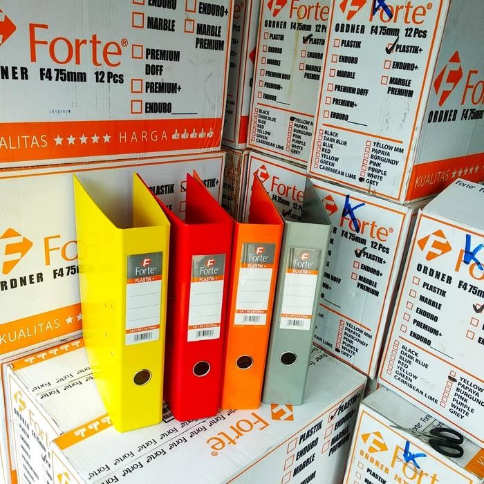 

Ordner Folio 75 MM Varian Warna By Forte PROMO MURAH