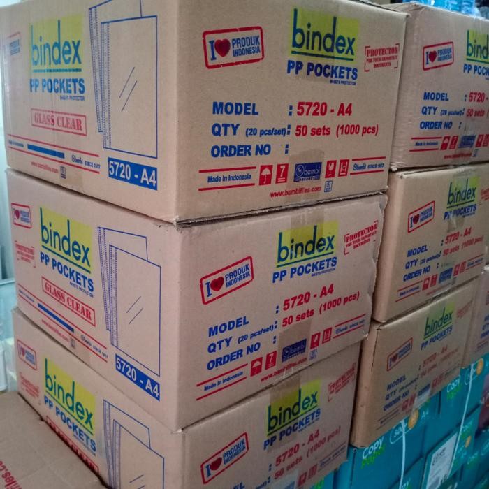 

TERBARU! BINDEX PP POEKETS 5720-A4