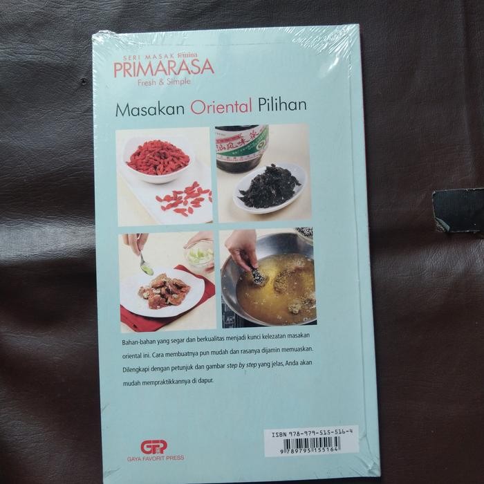 

BIG SALE Buku Masak Seri masak Femina MASAKAN ORIENTAL PILIHAN Kode 512
