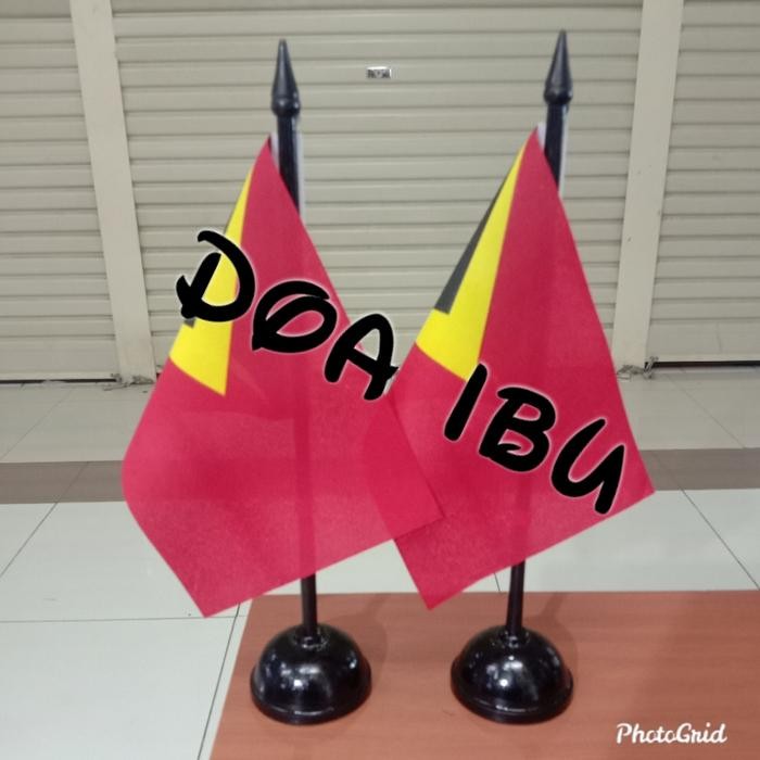 

Terlaris tiang kayu meja+bendera TIMUR LESTE SALE
