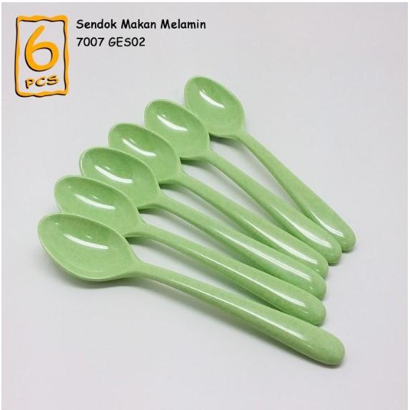 Sendok Makan Melamine Onyx Sendok Melamine Tebal Sendok Onyx 6Pcs