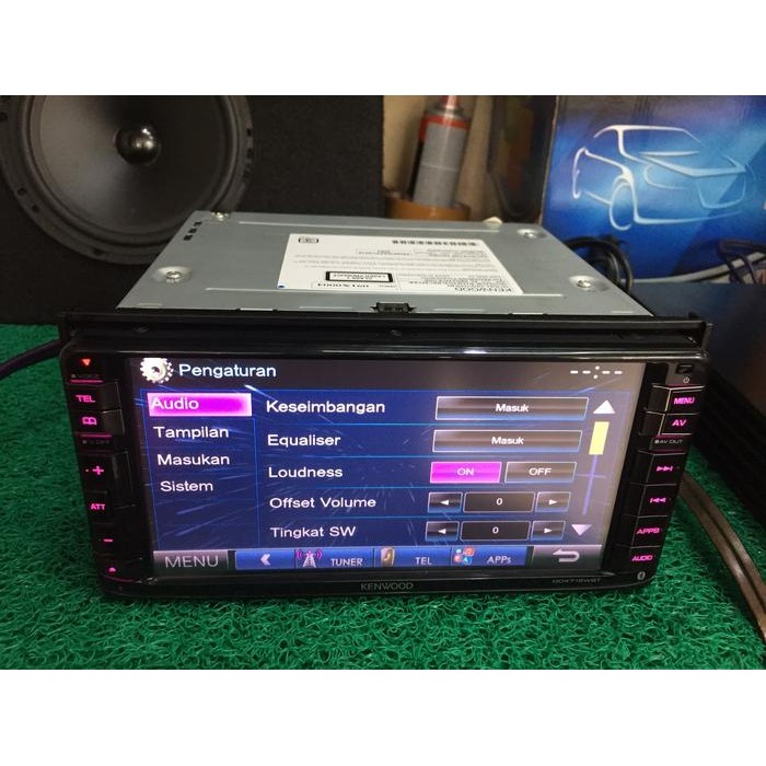 New Headunit Doubledin Kenwood Ddx715Wbt Ready