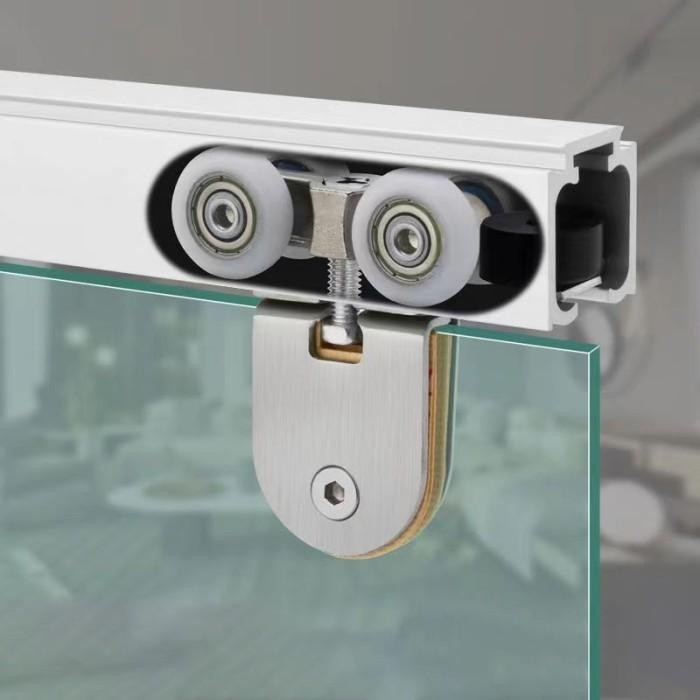 Promo Rel Pemandu Pintu Geser/Roda Pintu Geser/Roda Gantung Kamar Mandi Diskon